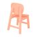 11 Kit 4 Cadeiras Empilhavel Infantil Pipa Rivatti 38,5 cm -Larg- Estrutura Polipropileno -PP- Pessego